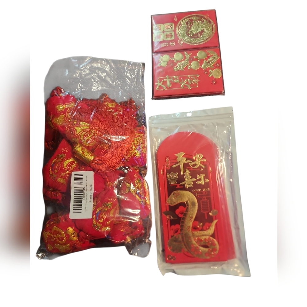 Chinese New Year Decor And Envelopes